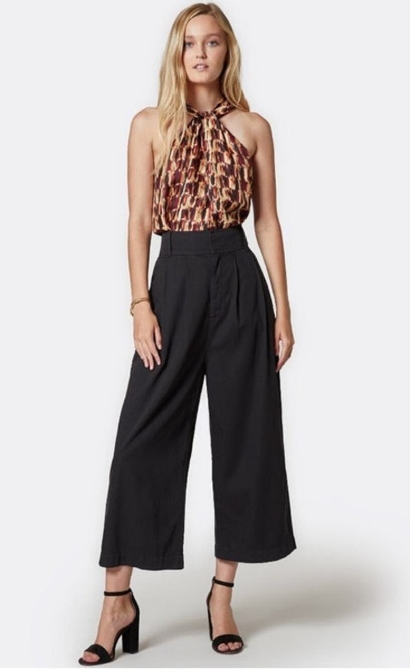 Joie Lagos Wide Leg Cropped Pants Size 0